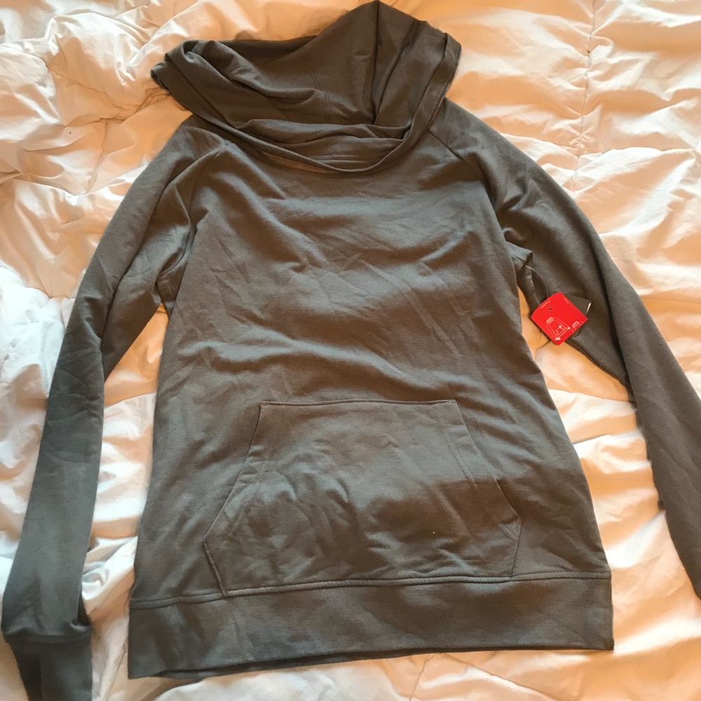 Sports Cowl Workout Shirt